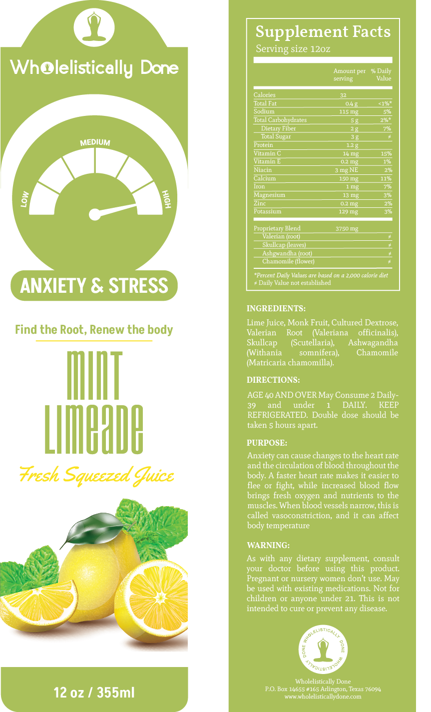 Anxiety/Stress Juice