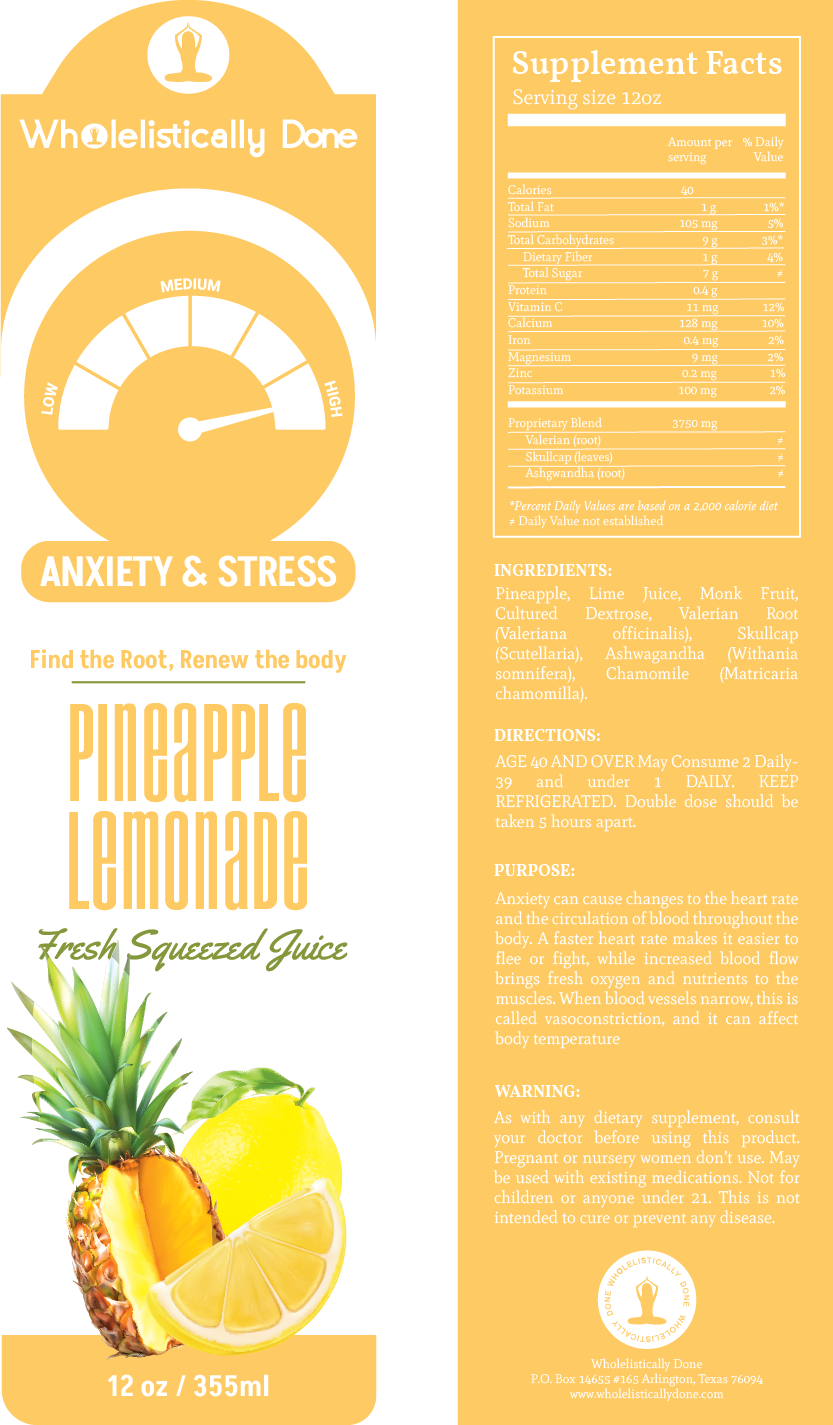 Anxiety/Stress Juice