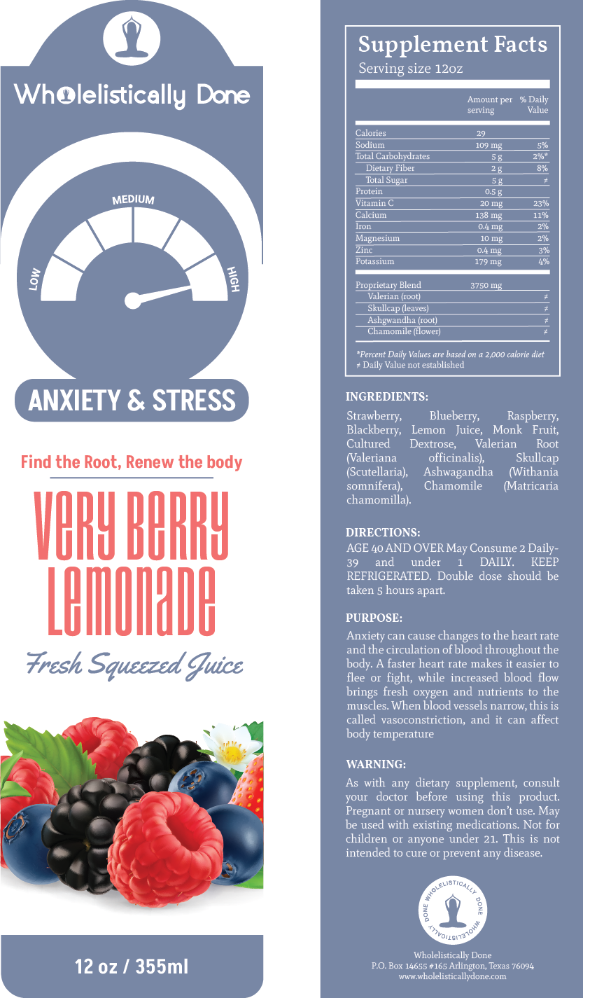 Anxiety/Stress Juice