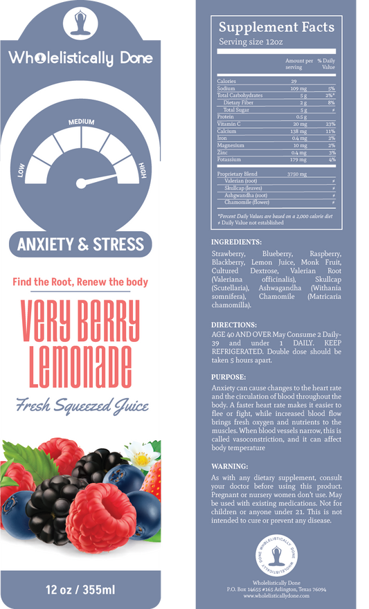 Anxiety/Stress Juice