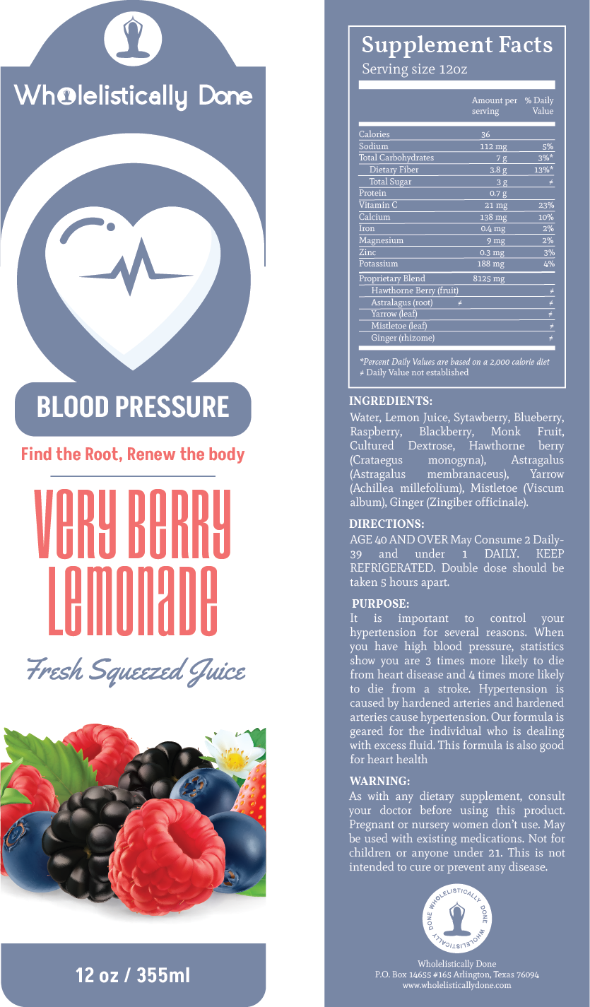 Blood Pressure Juice