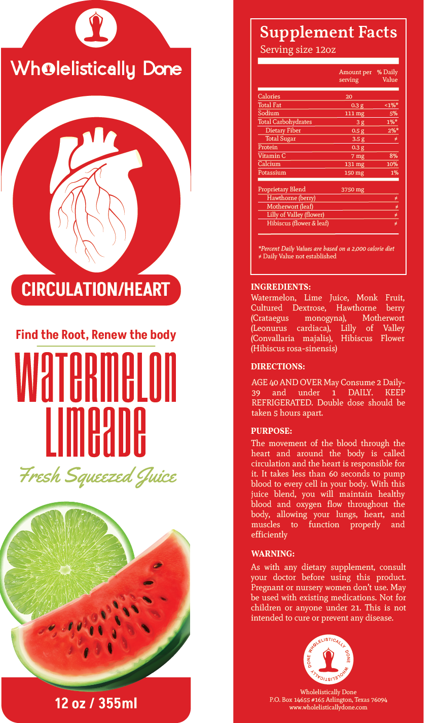 Circulation/Heart Juice – Wholelistically Done